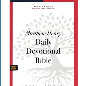 Red Christian Devotional Book